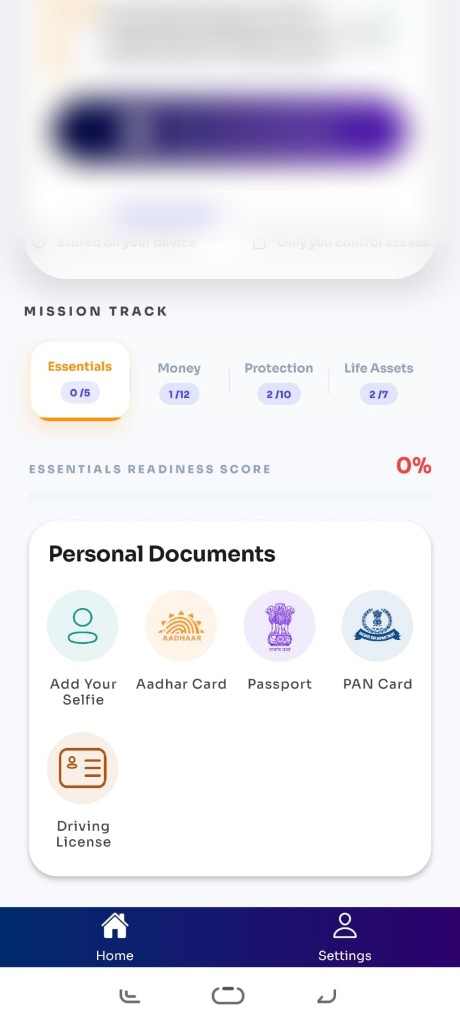 Essentials mission — National ID, Tax ID, passport and driving license